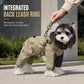 🐕 Winter Pet Jacket: Integrated Leash Ring, Fleece-Lined, Waterproof, Chafe-Free, XS-2XL