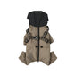 🐕 Winter Pet Jacket: Integrated Leash Ring, Fleece-Lined, Waterproof, Chafe-Free, XS-2XL