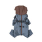 🐕 Winter Pet Jacket: Integrated Leash Ring, Fleece-Lined, Waterproof, Chafe-Free, XS-2XL
