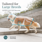 🐕 Transparent Waterproof Dog Raincoat – Keep Your Pup Dry & Visible on Rainy Walks 🌧️