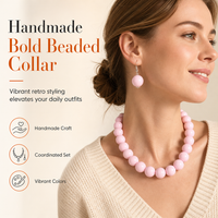 Vintage Beaded Necklace Set  for Women