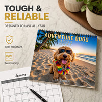 Add Dog Adventures Instantly! 2027 Wall Calendar