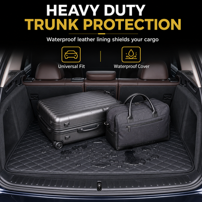 🚗 50% OFF NOW! 🧳 PVC Leather Car Trunk Mat – Waterproof, Scratch-Resistant & Easy Clean – Universal 100x70cm for Sedans & SUVs 🛡️