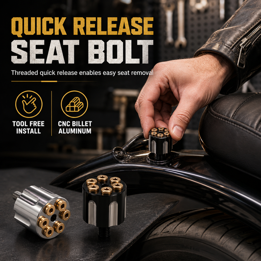 📢📢50% OFF !! ⏰Motorcycle CNC Quick Release Seat Bolt 6mm Seat Cushion Fixing Screw