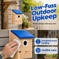 Weatherproof Outdoor Wooden Birdhouse