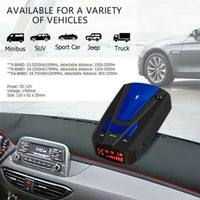 🚗💨55% OFF NOW! Careluxpro Vehicle Early Warning Lidar Flow Speed Detector – Car Radar Speed Alarm Detector, Full Band Signal Detection, LED Display & Voice Alert for All Vehicle Types