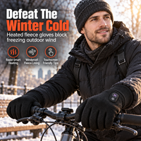 Electric Heated Gloves for Men and Women Winter Warm Touchscreen Thermal Gloves for Motorcycle Riding Skiing and Outdoor Sports