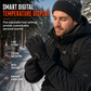 Electric Heated Gloves for Men and Women Winter Warm Touchscreen Thermal Gloves for Motorcycle Riding Skiing and Outdoor Sports
