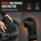 Electric Heated Gloves for Men and Women Winter Warm Touchscreen Thermal Gloves for Motorcycle Riding Skiing and Outdoor Sports