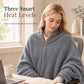 Wearable Heated Shawl Blanket with Three Heat Settings