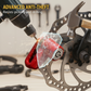 Press-to-Lock Anti-Theft Heavy-Duty Disc Brake Lock