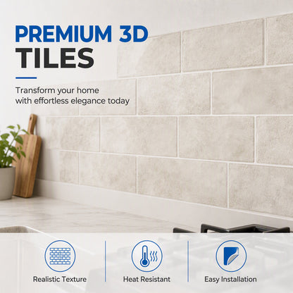 Premium Peel and Stick Backsplash Tiles for Kitchen and Bathroom