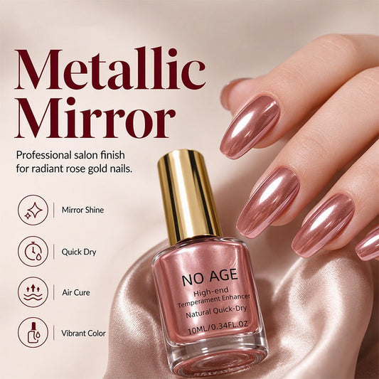 🔥50% OFF!!📢💅 Quick Dry Metallic Nail Polish – Bold Metallic Shine & Fast-Drying Colour, Get Party-Ready Nails in Minutes ✨