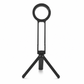 Portable Carabiner Phone Mount and Magnetic Selfie Stick Tripod for Travel Photography