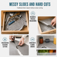 Easy Tear Non Slip Drawer Liner No Measurement Required Tear to Fit Mat for Desks and Shelves