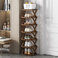 Durable Foldable Bamboo Shoe Rack