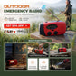 🏕️ 📻Multifunctional Portable Solar Emergency Radio – Power Bank, Hand Crank &  Crisis Preparedness