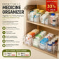🔥 Transparent Expandable Medicine Organizer — expandable, perfect for a tidy medicine cabinet 💊🗄️