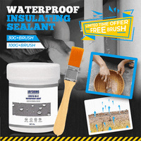 🥳2026 HOT SALE🥳💞50K+ SOLD! 💧🛡️ 50% OFF! Waterproof Insulation Sealant + Brush – seals cracks & leaks instantly. Invisible, non-toxic, for tiles, wood & metal. DIY fix, save £100s! 🔧💪