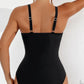 💥Last Day Special Sale 49% OFF💃Women's Mesh Ruched One-piece Swimsuit