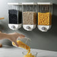 Wall-mounted Cereal Dispenser Storage Box