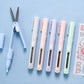 Foldable Mini Scissors Ceramic Pencil
