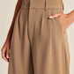 HIGH WAIST TAILORED WIDE LEG PANTS