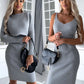 🎅🎄Christmas Early Sale 40% OFF🎄Knit Pullover Sweater and Cami Dress Set