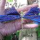 Aura Tourmaline Kyanite Dragonely