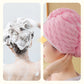 🎅Nice Christmas  gift🎁 Coral velvet double layer water absorbing dry hair cap