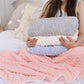 🔥Clouds Coral Velvet Bath Towel