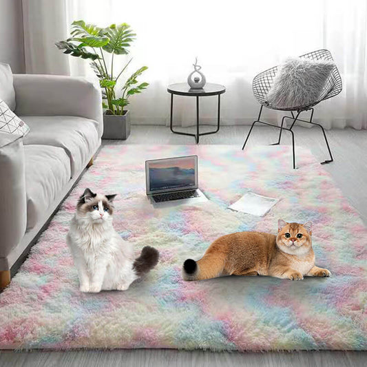 🔥Free shipping🔥 Gradient Color Plush Floor Mat