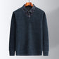🎅🔥Hot Sale $39.99🎄🎉Men's Fluff-lined Sweater with Shirt Collar（50% OFF）