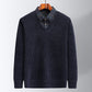 🎅🔥Hot Sale $39.99🎄🎉Men's Fluff-lined Sweater with Shirt Collar（50% OFF）