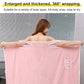 Faux Coral Fleece Absorbent Bath Towel