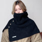 🔥Winter hot sale🔥Gift Choice - Multi-Purpose Buttoned Split Knit Shawl