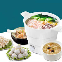 [Creative Gift] Travel Folding Electric Silicon Cooking Pot