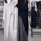 High Split Loose Long Knitted Sweater