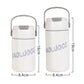 Stainless Steel Insulated Cooler Mug with Tea Silo Straw